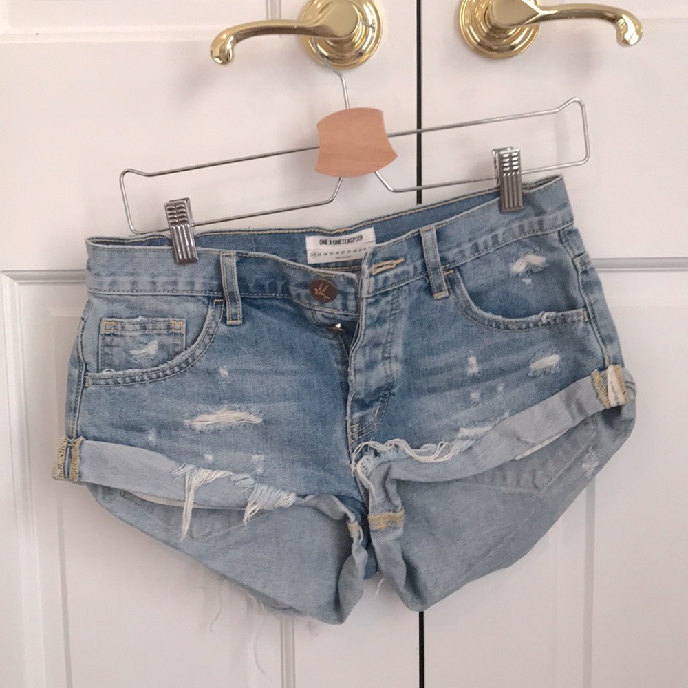 One Teaspoon Denim Shorts